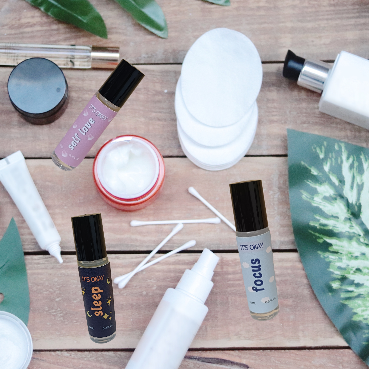 Aromatherapy | Roll-On Set | Focus Sleep Self-Love