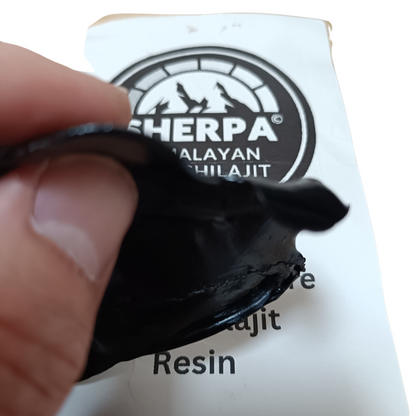Pure Shilajit Resin Block | Vitality & Minerals Supplement Boost