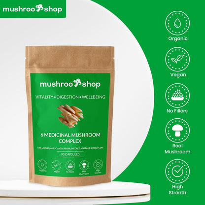 Adaptogenic Nootropic mushroom blend capsules uk