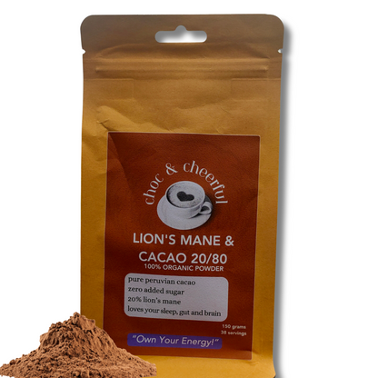 Mushroom Cacao Lions Mane Zero Sugar uk