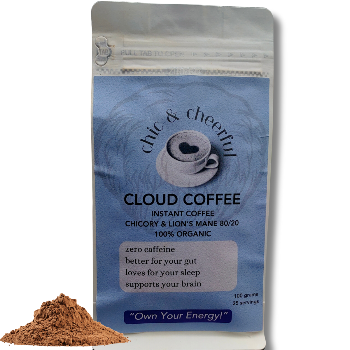 Lion's Mane Chicory coffee caffeine free uk