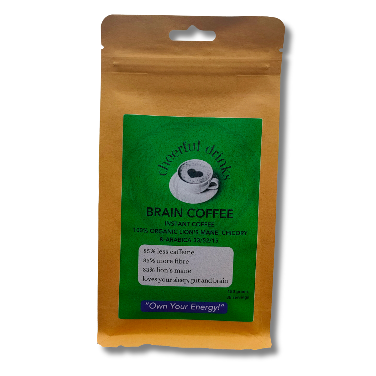 Brain Coffee Mushroom Coffee| Lion's Mane & Arabica