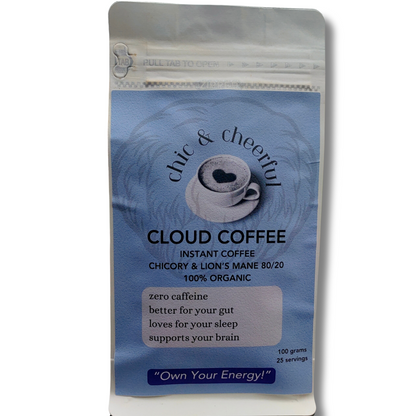 instant mushroom coffee caffeine free uk