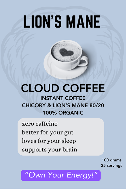Lion's Mane Mushroom Coffee Caffeine Free